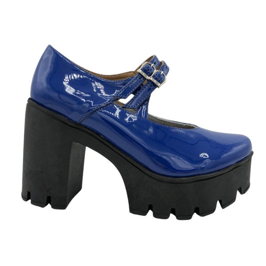 Mary Jane tacón alto chunky