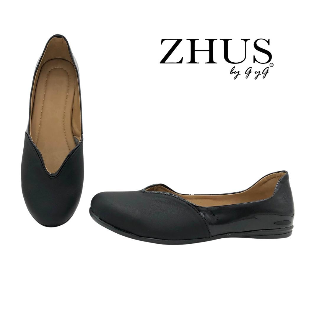 Flat negro charol TYCAZ