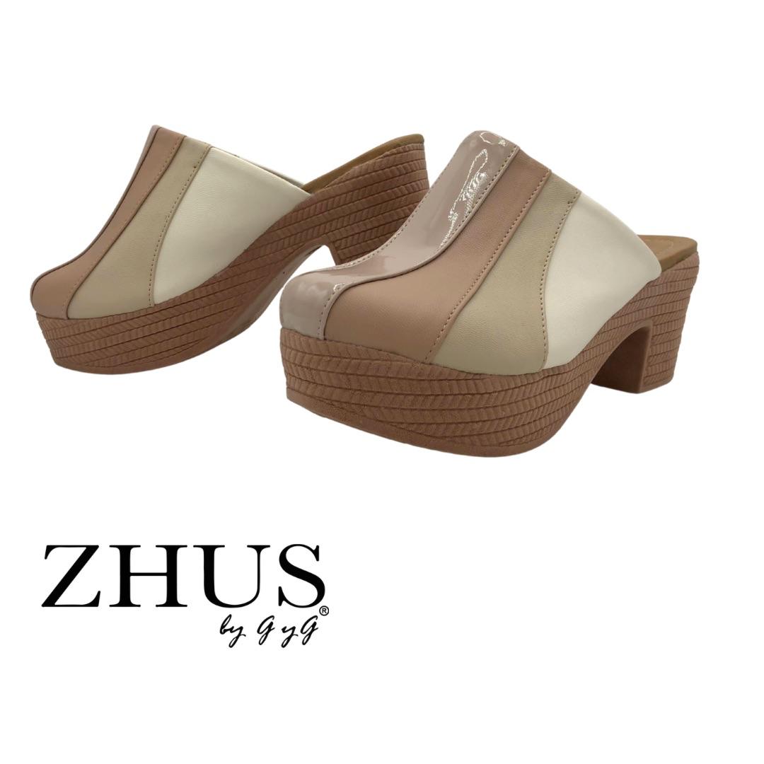 Zueco nude beige