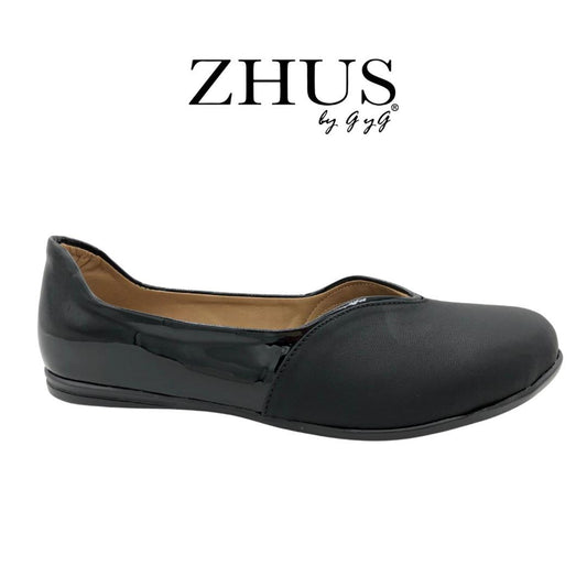 Flat negro charol TYCAZ