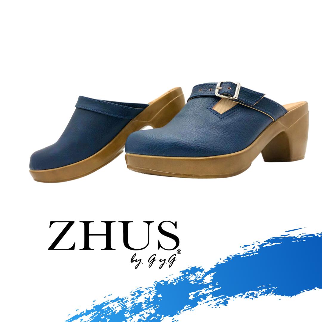 Zueco azul