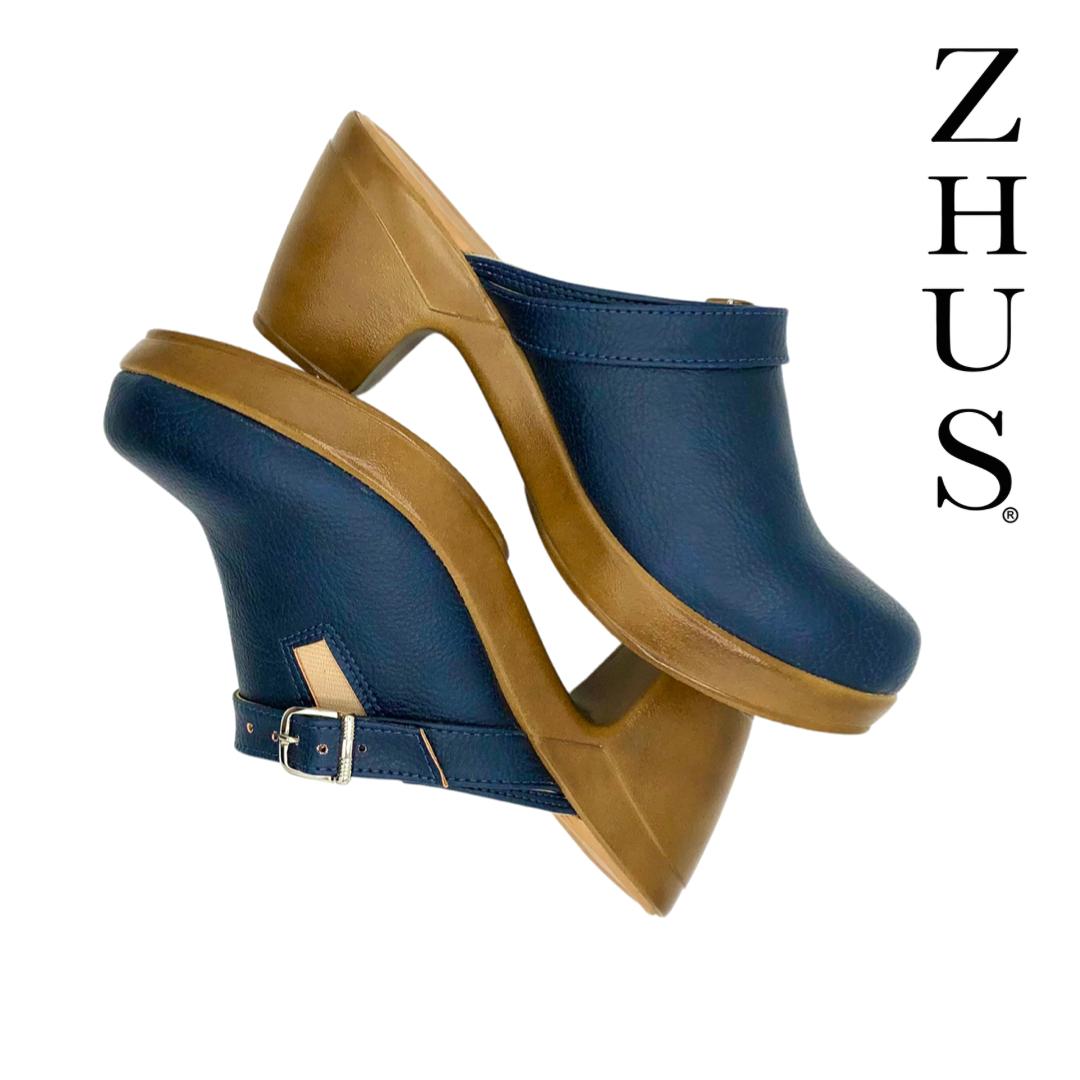 Zueco azul