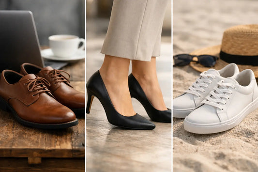 Zapatos de cuero vegano para cada ocasión