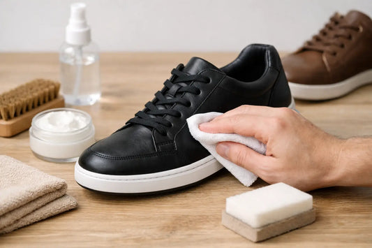 Cómo limpiar zapatos de cuero vegano bien