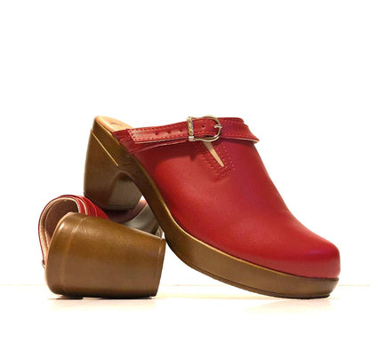 Zueco rojo