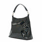 Bolso de mujer negro charol para salir