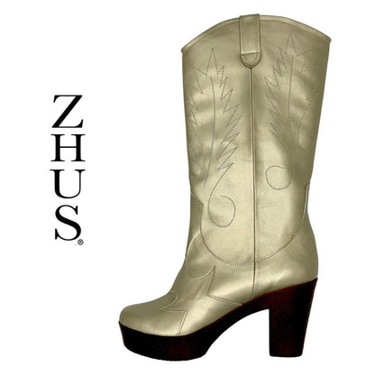 Bota de mujer vaquera, zapatos para dama