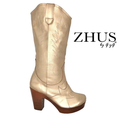 Bota de mujer vaquera, zapatos para dama
