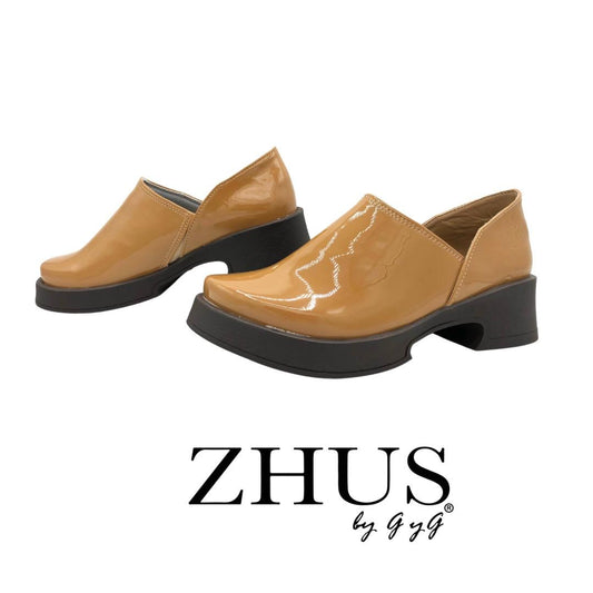 Zueco camel cerrado