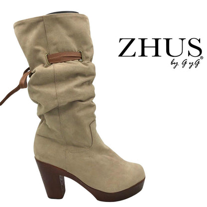 Bota de altura ajustable