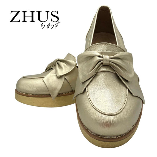 Zapatilla dorada