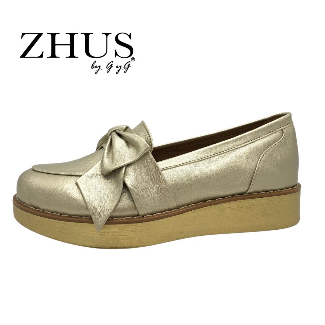 Zapatilla dorada