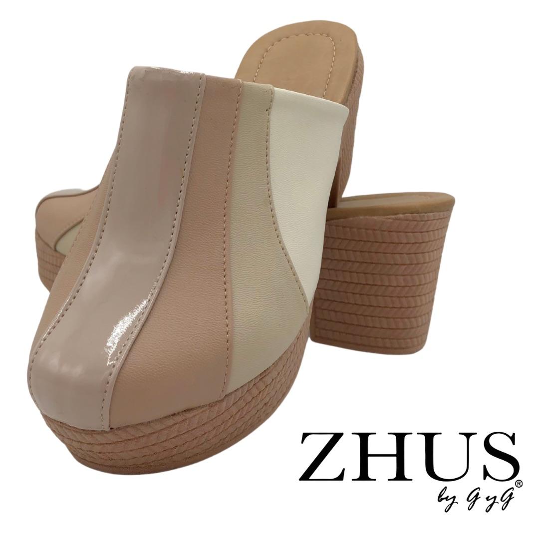 Zueco nude beige