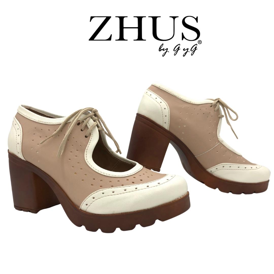 Oxford charol disponible vino, azul y beige