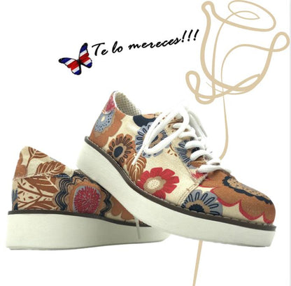 Tenis floreada diseño Costa Rica