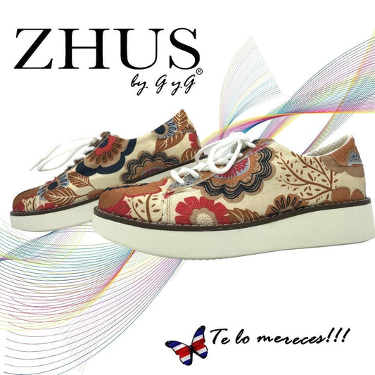 Tenis floreada diseño Costa Rica