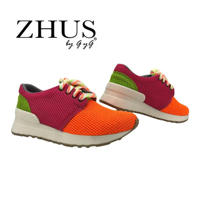 Tenis mesh neon