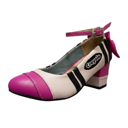 Zapatos Crayola en Costa Rica de tacón para mujer – Diseño artesanal Costa Rica