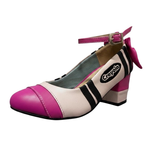 Zapatos Crayola en Costa Rica de tacón para mujer – Diseño artesanal Costa Rica