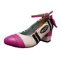 Zapatos Crayola en Costa Rica de tacón para mujer – Diseño artesanal Costa Rica