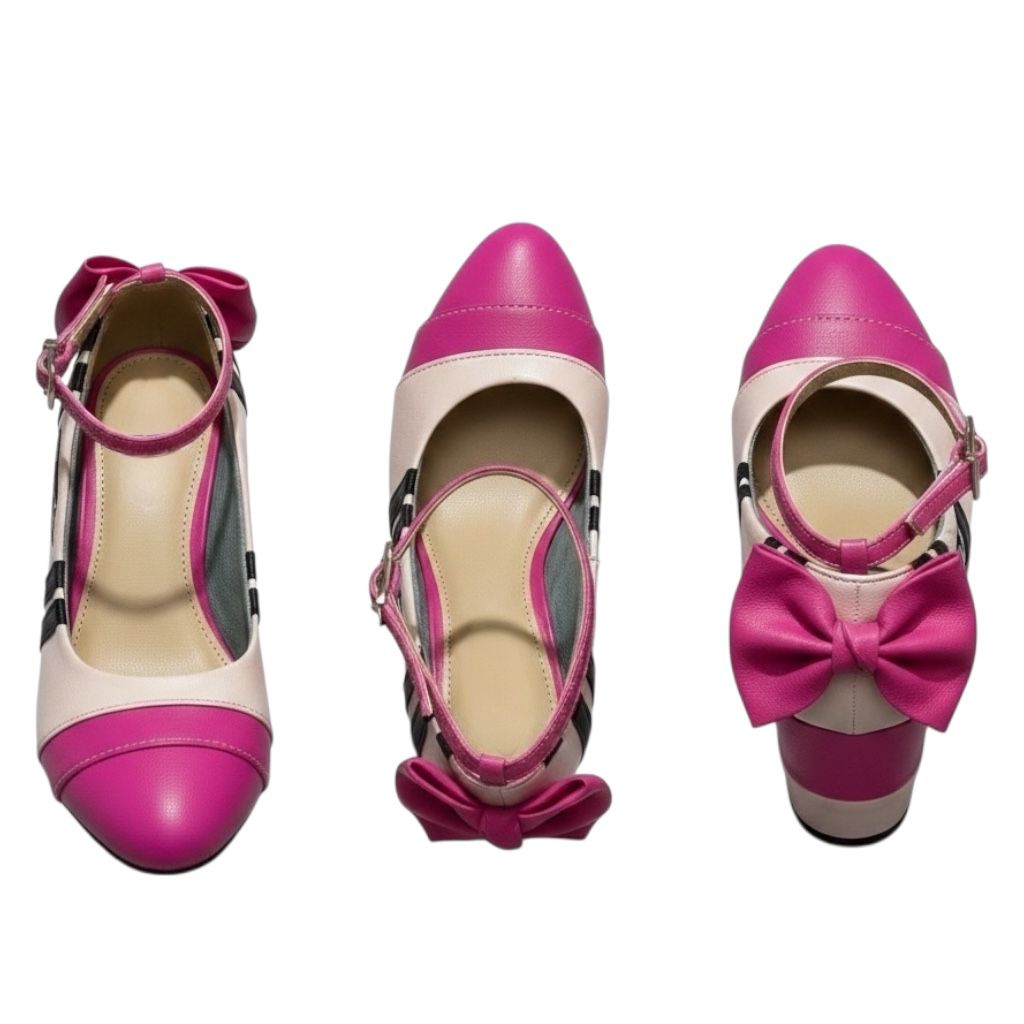 Zapatos Crayola en Costa Rica de tacón para mujer – Diseño artesanal Costa Rica