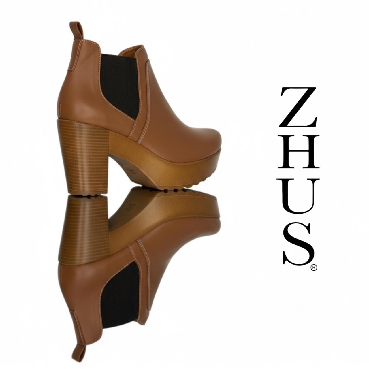 Botín Chelsea de Plataforma Camel | ZHUS by GYG