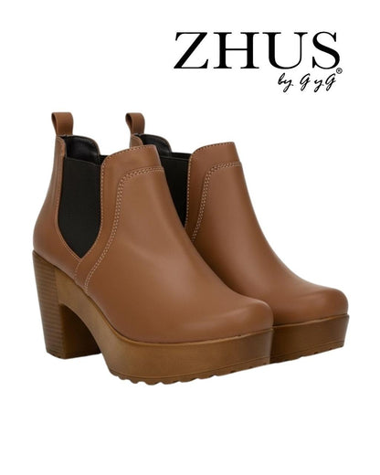 Botín Chelsea de Plataforma Camel | ZHUS by GYG