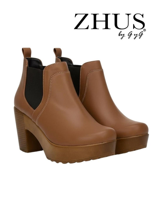 Botín Chelsea de Plataforma Camel | ZHUS by GYG