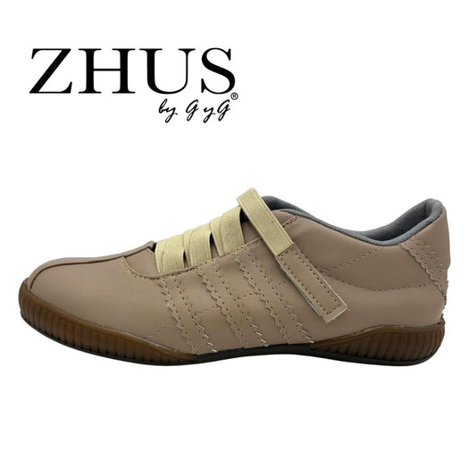 ZHUS Tokio | Sneaker Urbano |  Tenis Beige| Zapatilla