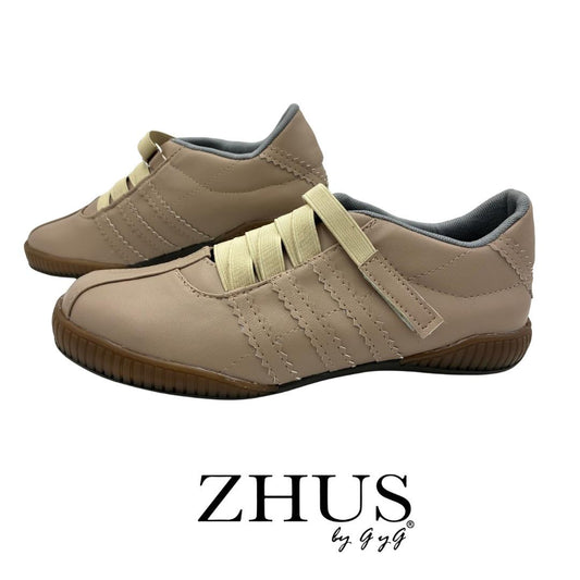 ZHUS Tokio | Sneaker Urbano |  Tenis Beige| Zapatilla
