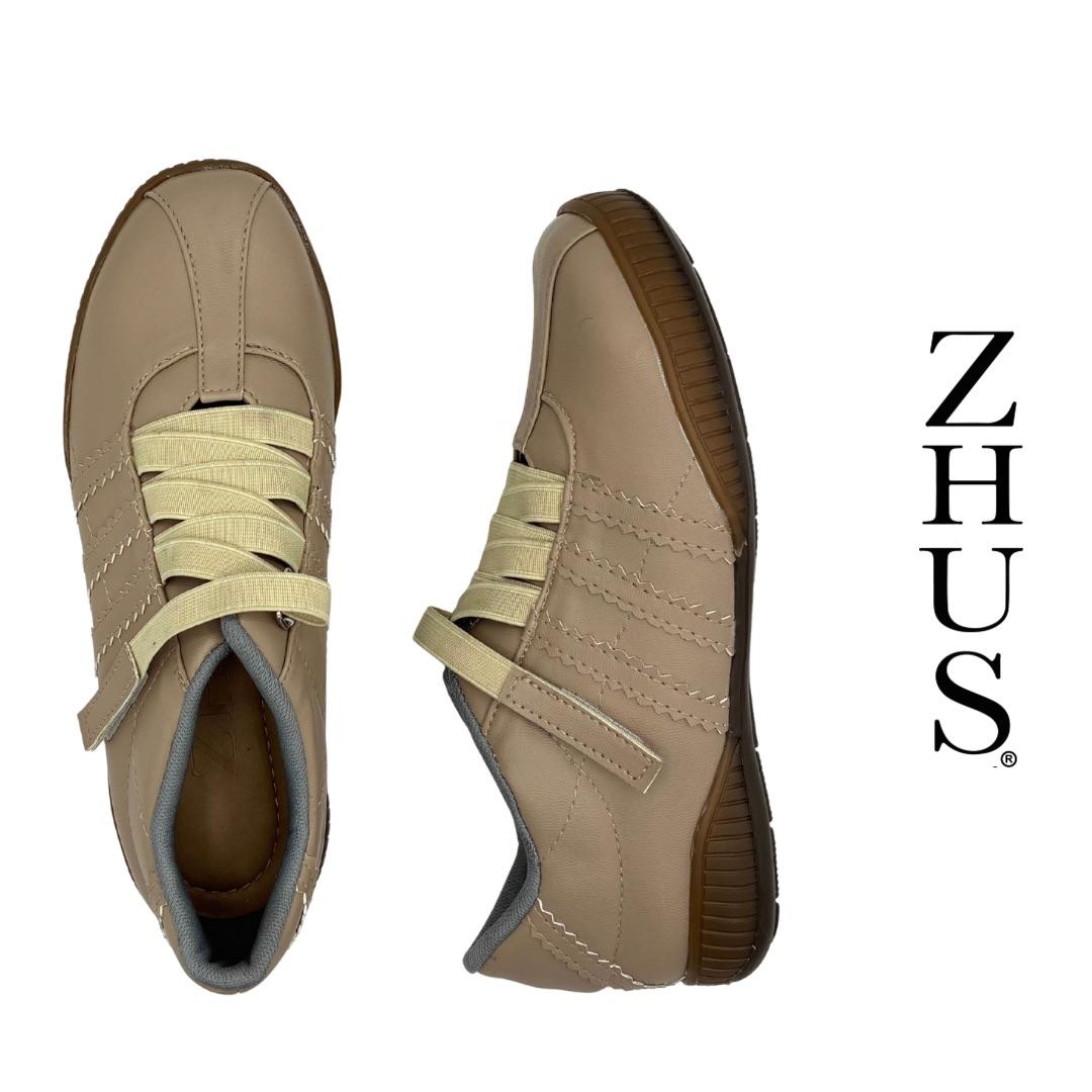 ZHUS Tokio | Sneaker Urbano |  Tenis Beige| Zapatilla