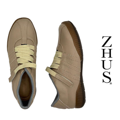 ZHUS Tokio | Sneaker Urbano |  Tenis Beige| Zapatilla