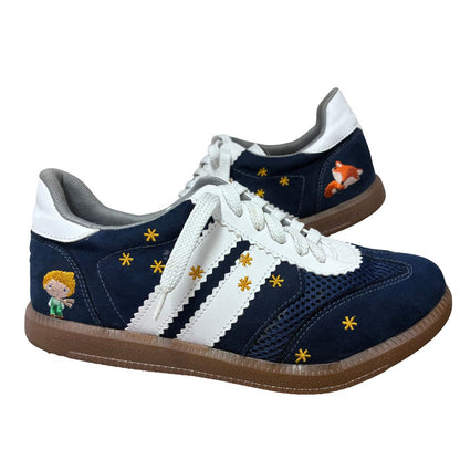 Tenis El Principito Bordados a Mano – Azul Marino | CALZADO ZHUS