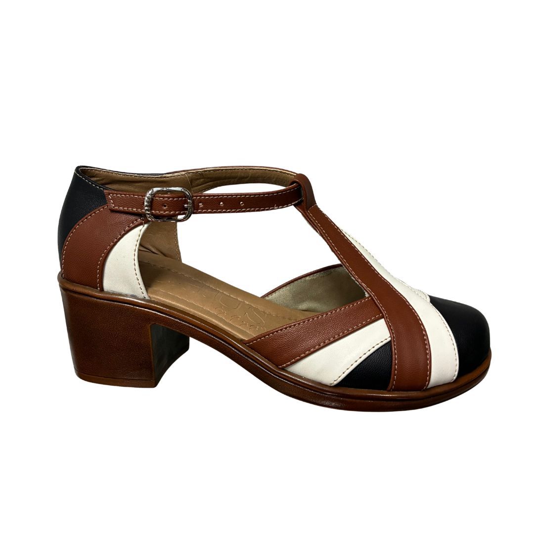 Zapato de Faja en T con Tacón – Calzado Mujer Costa Rica | CALZADO ZHUS