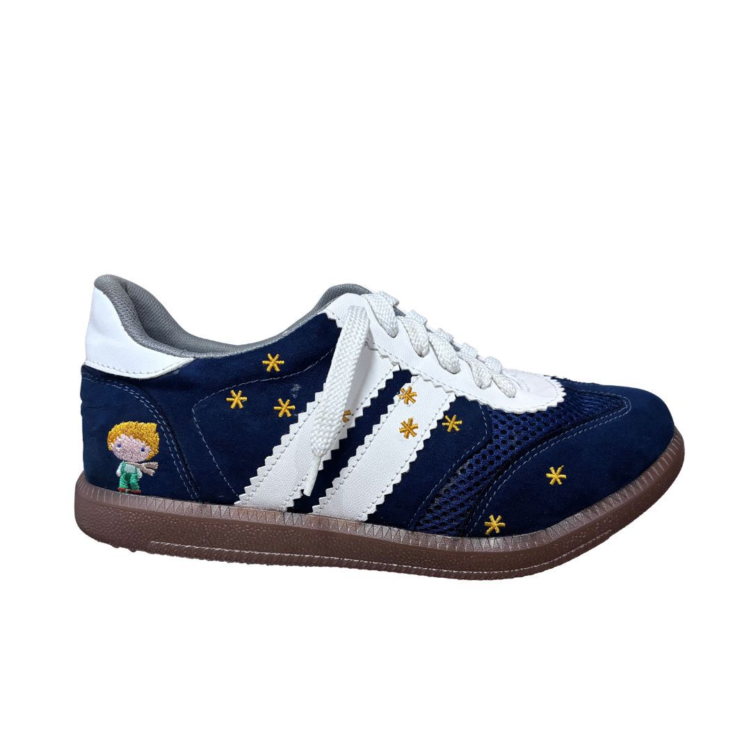 Tenis El Principito Bordados a Mano – Azul Marino | CALZADO ZHUS